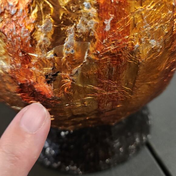 CRACKER BARREL MASQUERADE PARTY Light Up Halloween Jack O Lanterns FLAWED - Picture 9 of 16